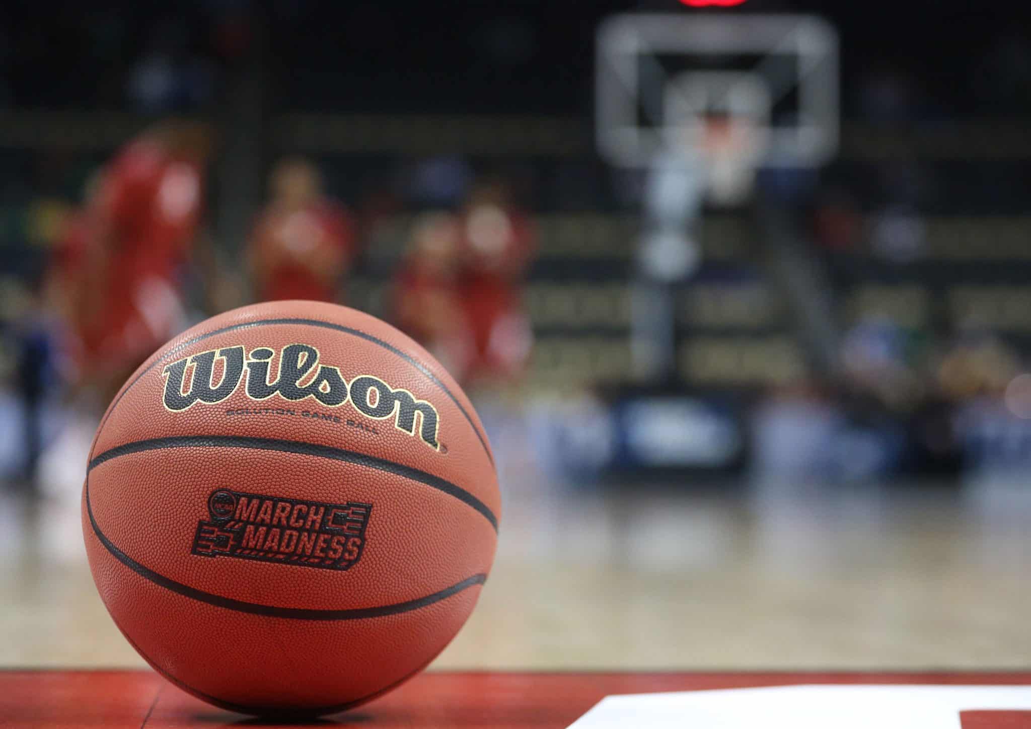 General view of a basketball.