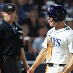 Tampa Bay Rays outfielder Jake Mangum.