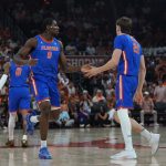 Florida looks to stay hot tonight against visiting Arkansas.