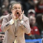 Arkansas coach John Calipari is back in the Sweet 16.