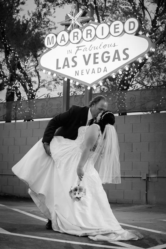 Married in Las Vegas Sign
